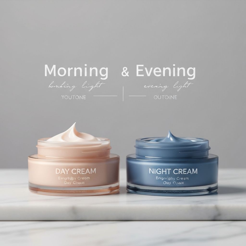Cremas de día y noche